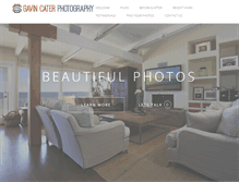 Tablet Screenshot of caterphotography.com